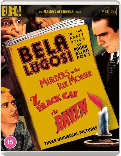 3 Edgar Allan Poe Adaptations: Murders In The Rue Morgue (1932) / The Black Cat (1934) / The Raven (