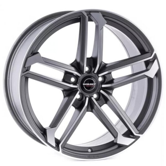 Borbet Atx Graphite Polished Matt 8.5x19 5x112 ET30 B66.6