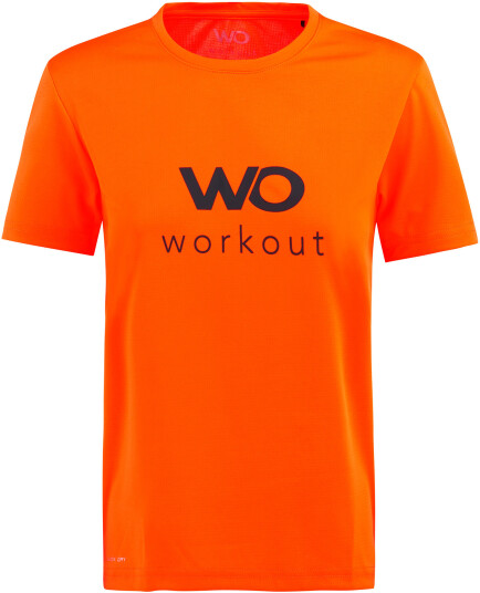 Workout Depeche S/s Tee Jr. Shocking Orange 6