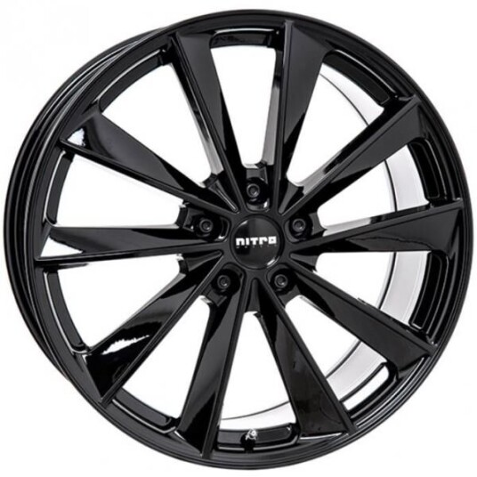 Nitro Aero Ff Gloss Black 8.5x18 5x114.3 ET40 B64.1