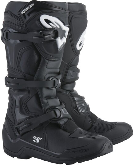 Alpinestars Tech 3 Enduro Motorsykkel Støvler 49 50 Svart