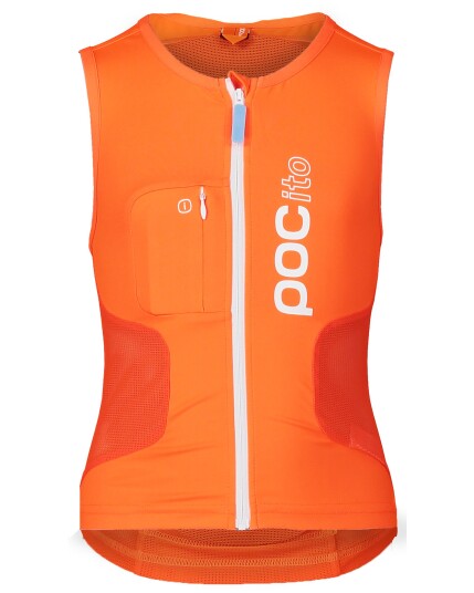 POC POCito VPD Air Vest Kids Fluorescent Orange (Storlek M)