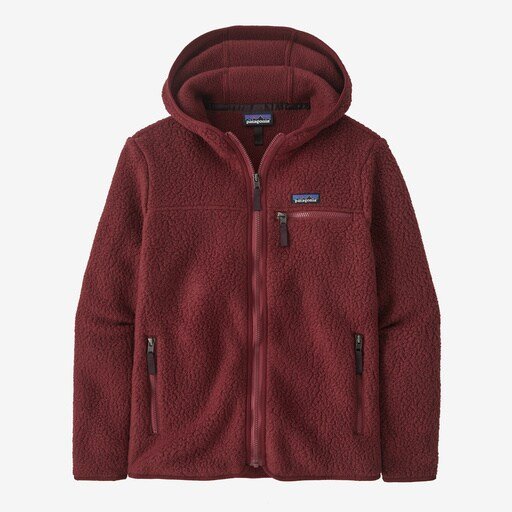 Patagonia Retro Pile Hoody, W's Carmine Red L