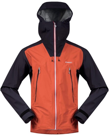 Bergans Slingsby 3L Jacket M Lava/Dark Navy/Silver Grey (Storlek XL)