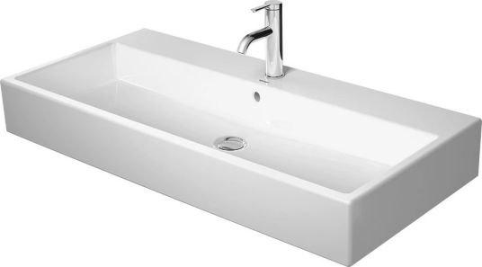 Duravit Vero Air Møbelservant 1000x470 mm, 2 bl.hull, u/overløp, Hvit