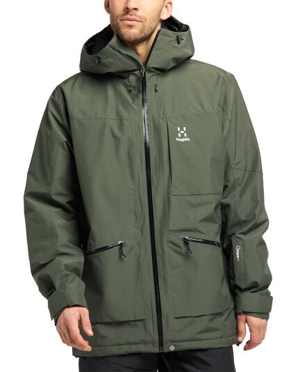 Haglöfs Lumi Insulated Jacket M Fjell Green (Storlek XL)