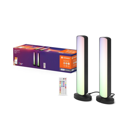 Ledvance - SMART+ Mood Light Bar - 480lm, 8W, WiFi, RGB+827-865, Black