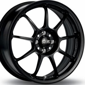 OZ Alleggerita HLT Matt Black 7.5x17 5x100 ET48 B68