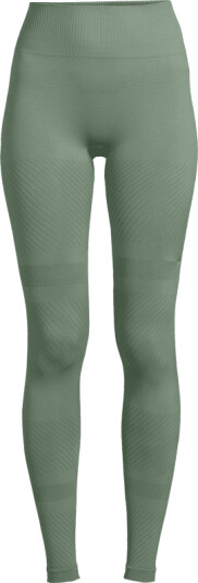 Casall Women's Essential Block Seamless High Waist TightS, Dusty Green