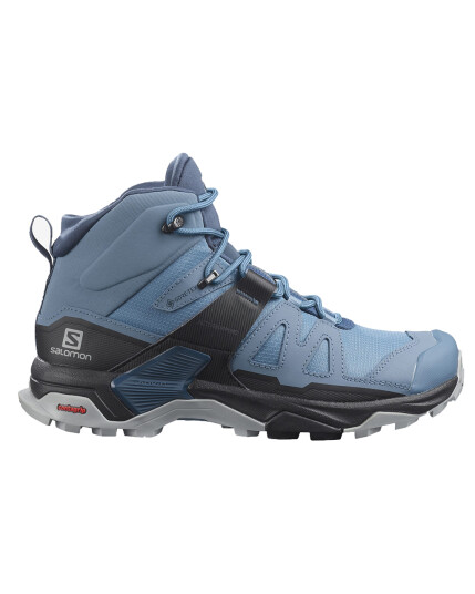 Salomon X Ultra 4 Mid GTX W Copen Blue/Black/Dark Denim (Storlek 8.5 UK)