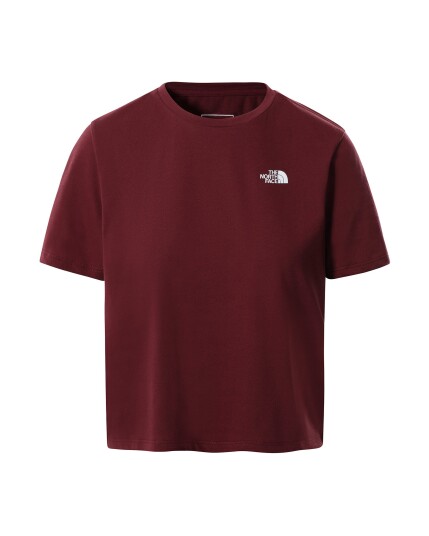 The North Face Foundation Crop Tee W Regal rød (Storlek S)