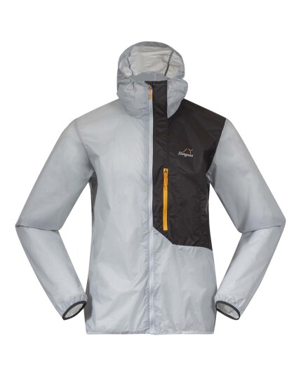 Bergans Y Lightline Pure Windbreaker Jacket M Pearl Grey/Dark Shadow Grey (Storlek XXL)