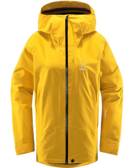 Haglöfs Lumi Jacket W Pumpkin Yellow (Storlek L)