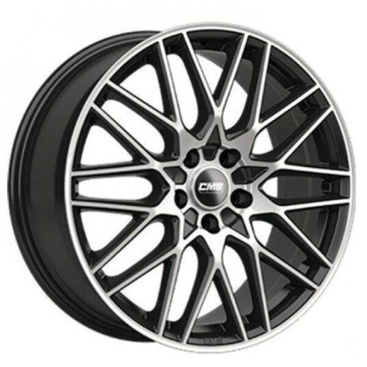 Cms C25 Black Polished 7x17 4x100 ET45 B67.1