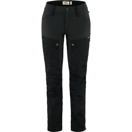 Fjellreven Keb Trousers Curved, Dame Blåck (#222222) Dame 44