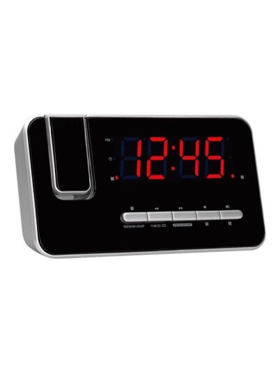 DENVER CRP-618 - clock radio - FM - Sølv