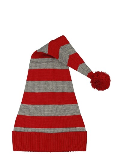 Geggamoja Christmas Cap Striped Red Geggamoja RED 48-50,52-54,54-56