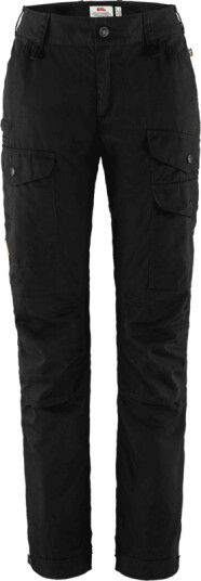 Fjellreven Women's Vidda Pro Ventilated Trousers 46 Long, Black