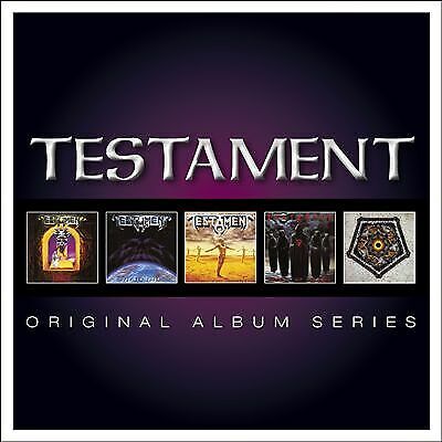 MediaTronixs Testament : Original Album Series CD Box Set 5 discs (2013) Pre-Owned