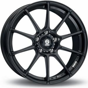 Sparco Assetto Gara Matt Black 7x16 4x108 ET16 B73.1