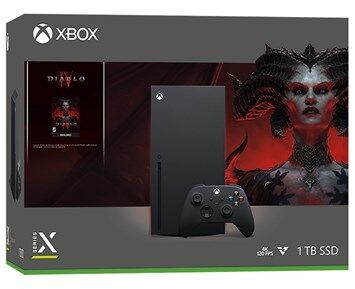 Microsoft XBOX SERIES X 1TB PREM DIABLO IV