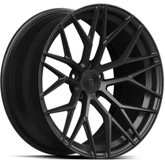 R-Series R9 Satin Black 10.5x21 5x112 ET40 B66.6