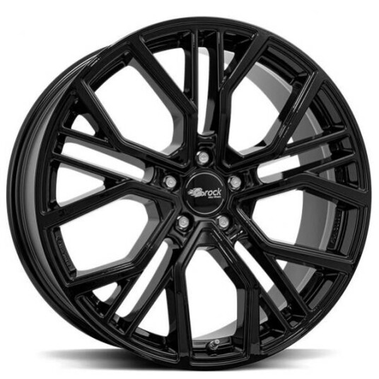 Brock B41 Shiny Black 10.5x21 5x112 ET31 B66.6