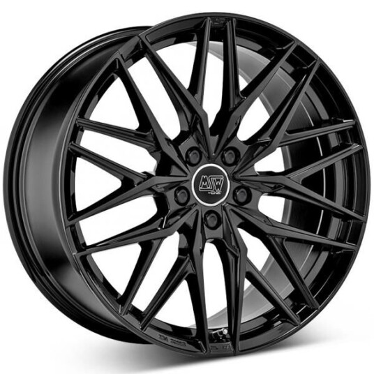 Msw 50 Gloss Black 9.5x20 5x112 ET42 B73.1