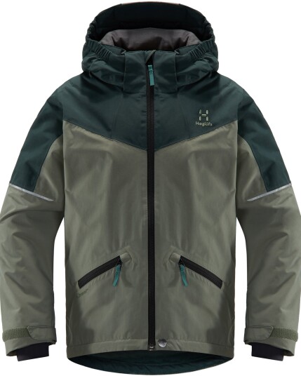 Haglöfs Niva Insulated Jacket JR Agave Green/Mineral (Storlek 140)