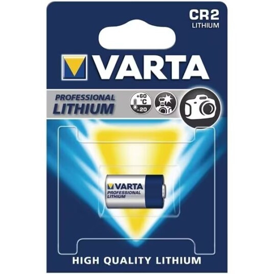 Varta Professional CR2 batteri (1-pakk)