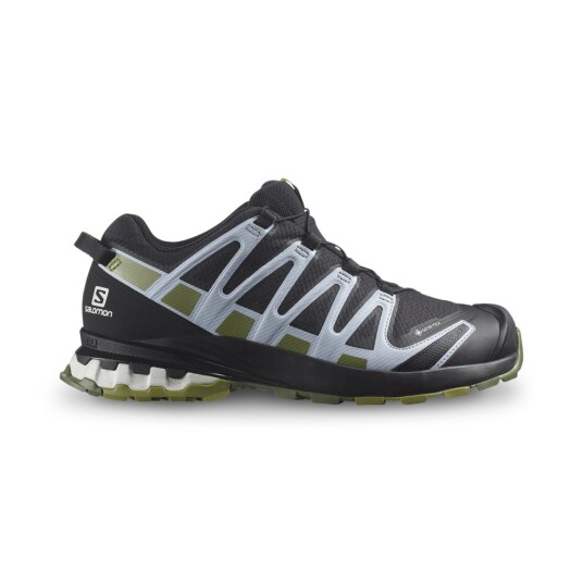 Salomon XA Pro 3D v8 Gore-Tex vanntette utendørssko, svart/grønn, 1 par ,SBG-L41629500 39 1/3