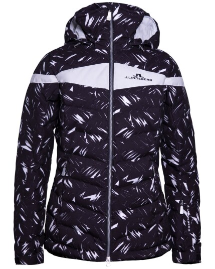 J.Lindeberg Crillon Down Jacket JL 2L Print W Black Feather (Storlek S)