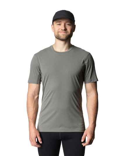 Houdini Pace Air Tee M Geyser Grey (Storlek M)