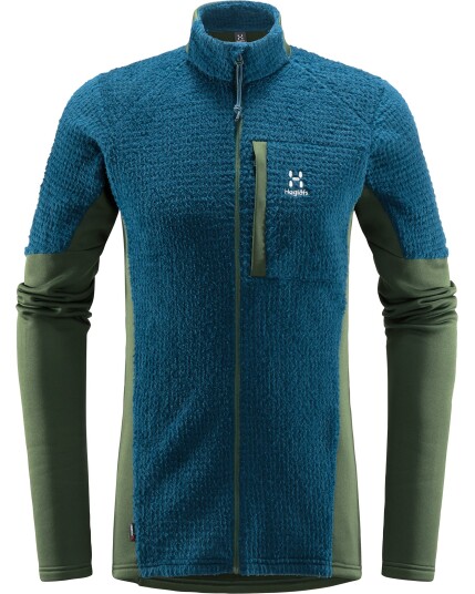 Haglöfs Touring Mid Jacket M Dark Ocean/Fjell Green (Storlek XXL)