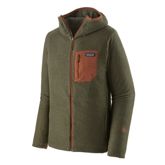 Patagonia M's R1 Air Full-Zip Hoody Basin Green S