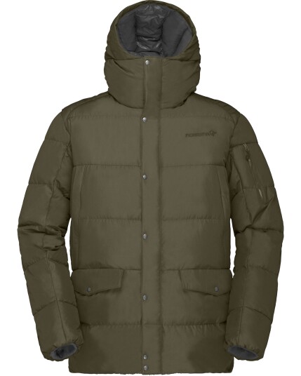 Norrøna Røldal Down750 Jacket M Olive Night (Storlek M)