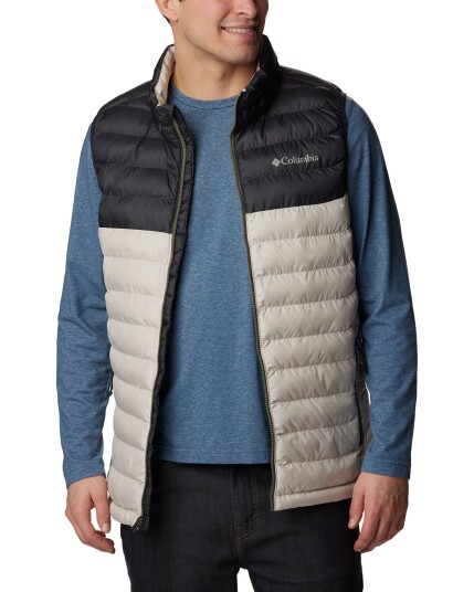 Columbia Powder Lite™ Vest M Dark Stone/Shark (Storlek L)