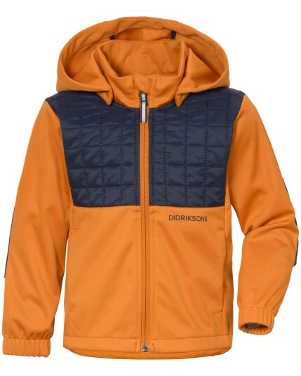 Didriksons Briska Jacket 3 JR Burnt Glow (Storlek 110)