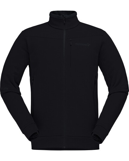 Norrøna Falketind Warmwool2 Stretch Jacket M Caviar (Storlek XL)