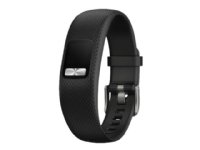 Garmin - Håndrem for håndleddbånd for aktivitetssporing - Small/Medium - svart - for Garmin vívofit 4