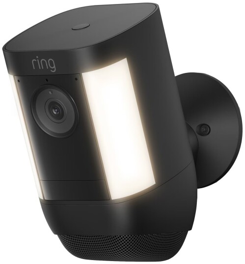 Ring Spotlight Cam Pro sikkerhetskamera (sort/batteri)