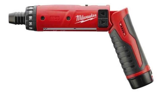 Milwaukee Skrutrekker  M4 D-202B 4V 2.0Ah, med koffert