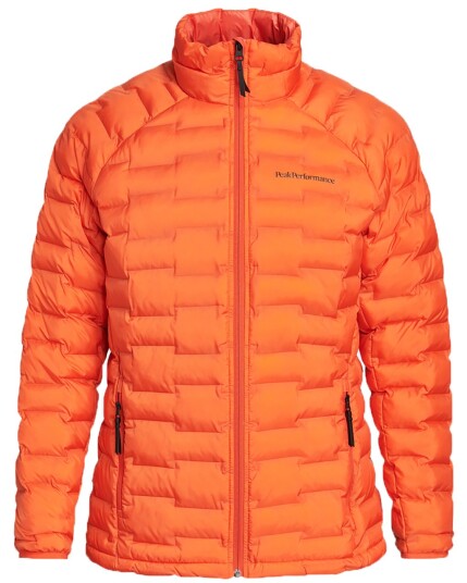 Peak Performance Argon Light Jacket M Zeal Orange (Storlek L)