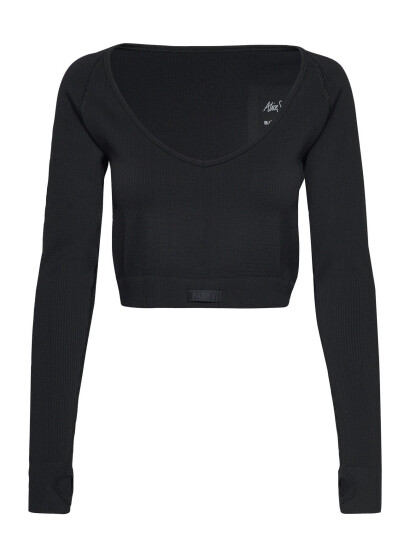 Björn Borg Alice Seamless Cropped Longsleeve Black Björn Borg BLACK BEAUTY XS-S,M,L-XL