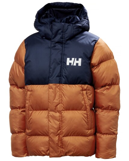 Helly Hansen Vision Puffy Jacket JR Ginger Biscuit (Storlek 164)