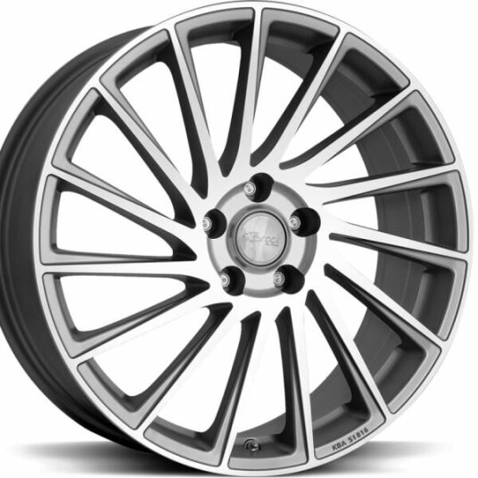 Brock B39 Ferric Grey Polish 7.5x18 5x112 ET49 B57.1