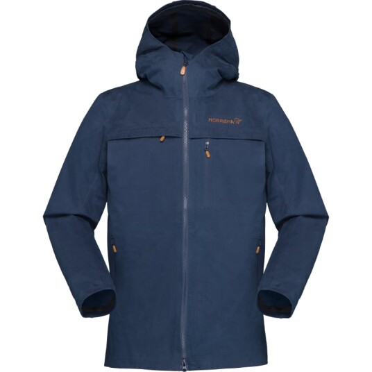 Norr?na Women's Svalbard Cotton Jacket M, Indigo Night