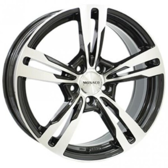 Monaco Gp4 Gloss Black Polished 8.5x20 5x112 ET45 B66.5