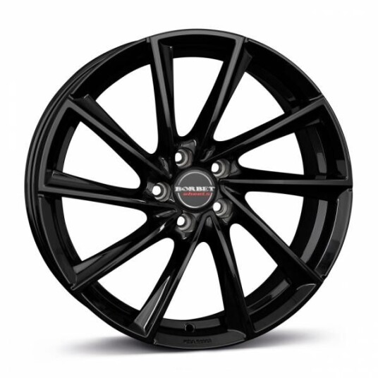 Borbet Vtx Black Glossy 8x18 5x112 ET37 B66.6