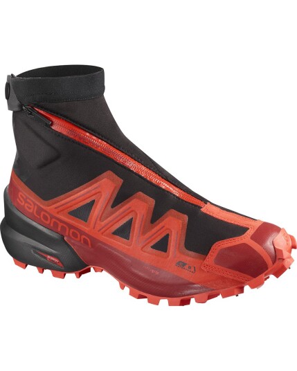 Salomon Snowspike Cswp M Black/Rd/Rd Dahlia (Storlek 12.5 UK)